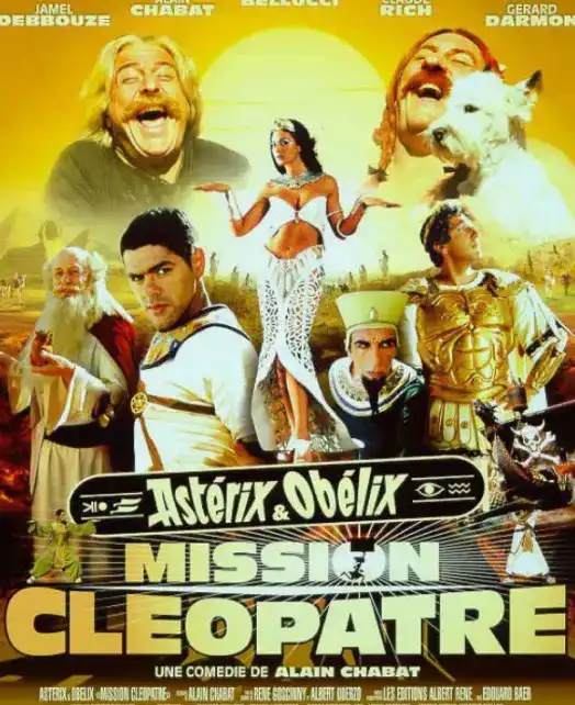 Poster for the film Asterix and Obelix: Cleopatra Mission