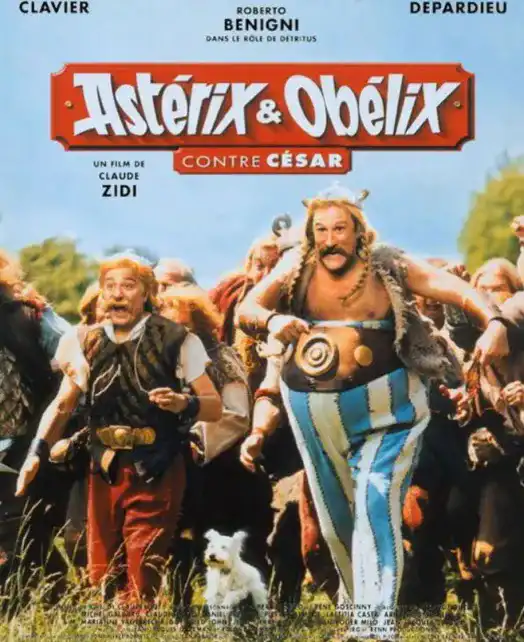 Poster for the film Asterix & Obelix vs. Caesar 