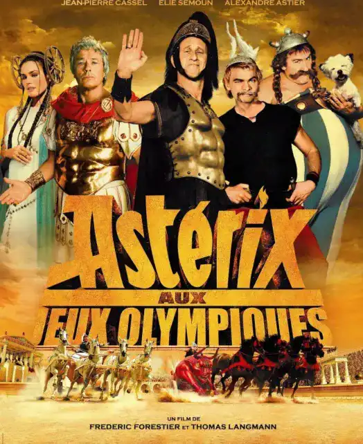 Poster for the film Asterix at the Olympic Games