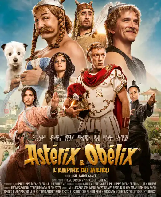 Poster for the movie Asterix & Obelix: The Middle Kingdom 